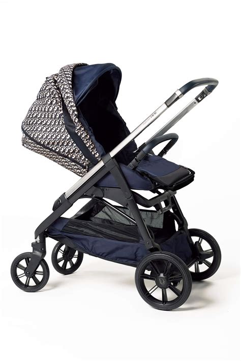 baby carriage dior|dior toile baby stroller.